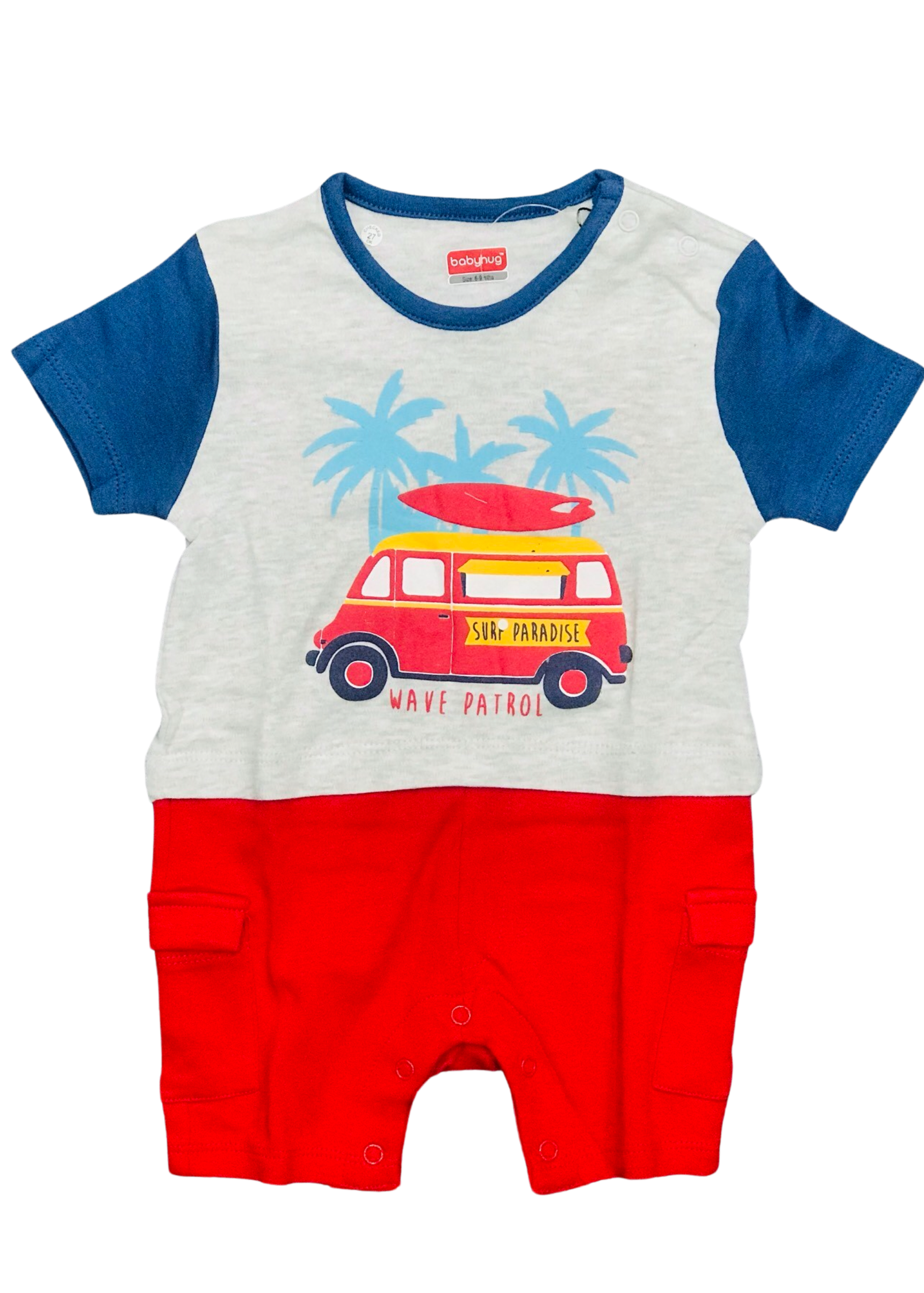 Babyhug baby boys playsuit