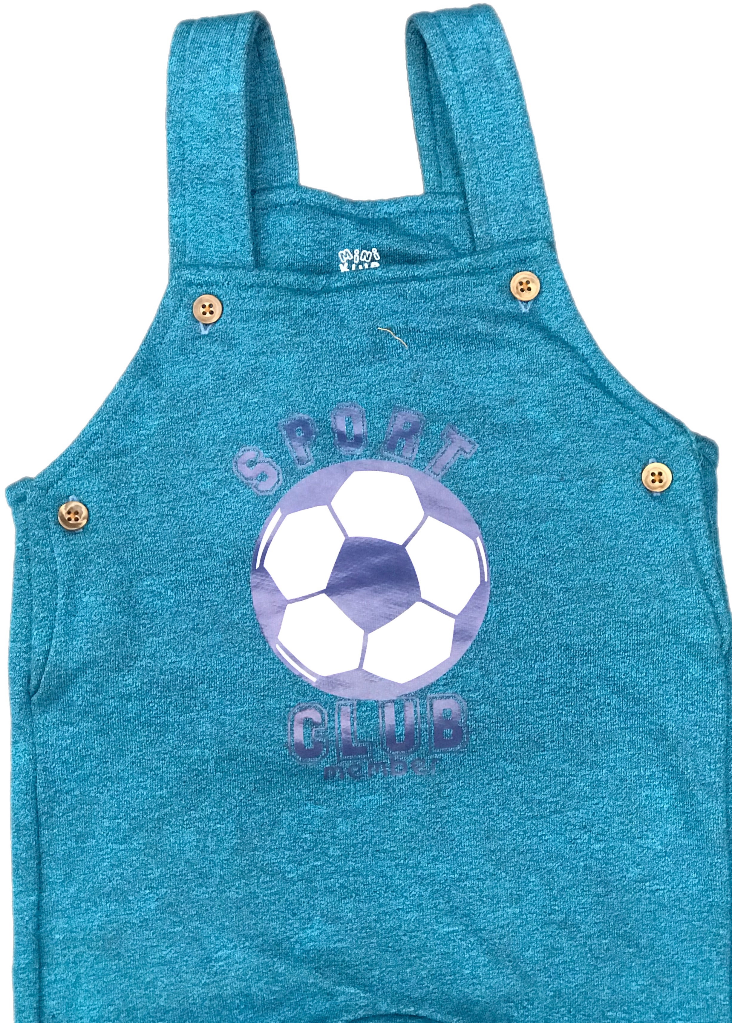 Blue Soccer Dungaree