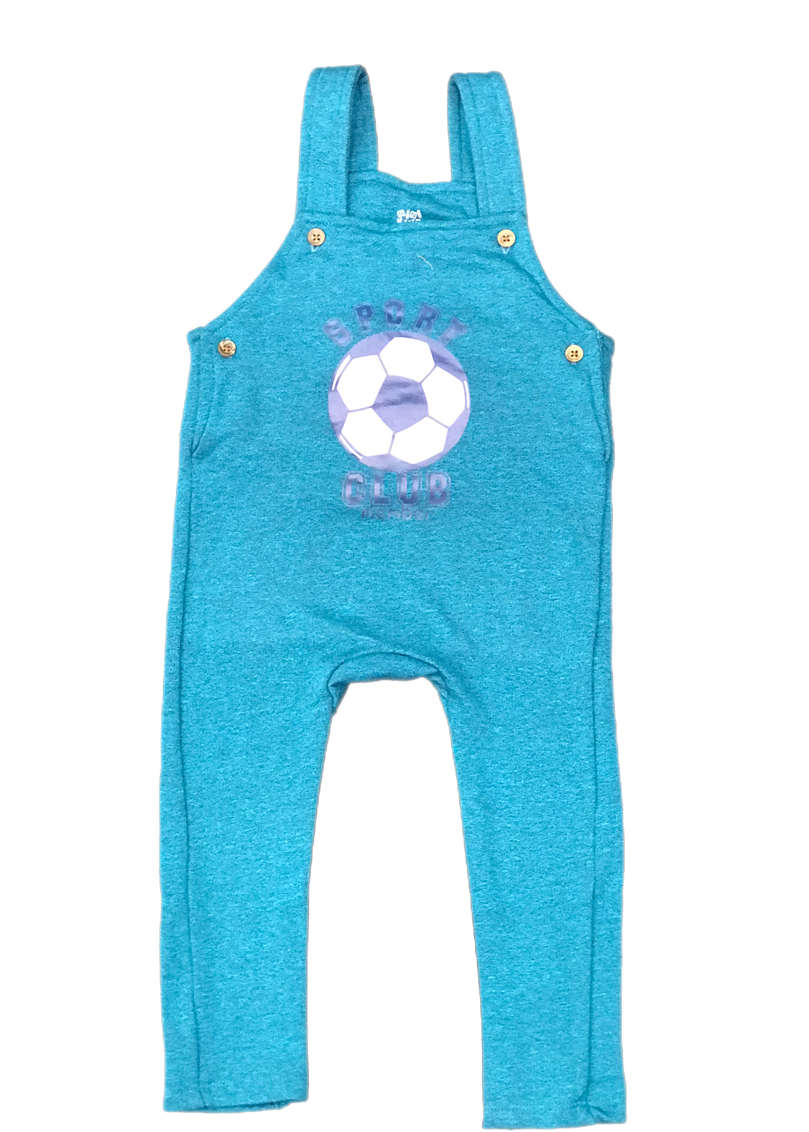 Blue Soccer Dungaree