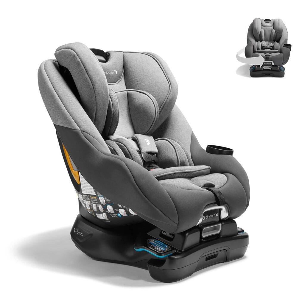Rotating Car Seat with 180-Degree Turn for Newborns