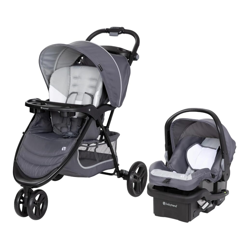 Stroller and Infant Car Seat Travel System for Newborns