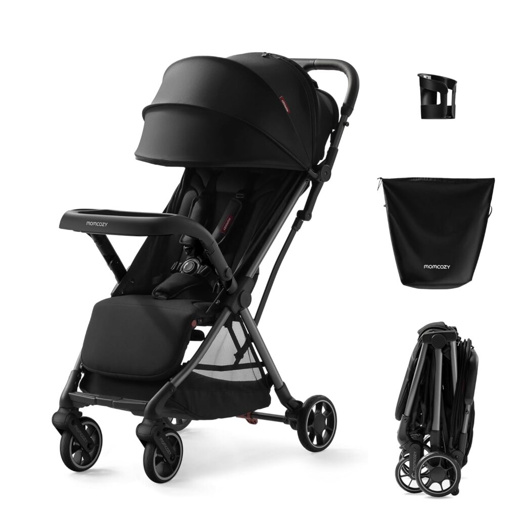 Lightweight Travel Stroller One-Click Fold Newborn