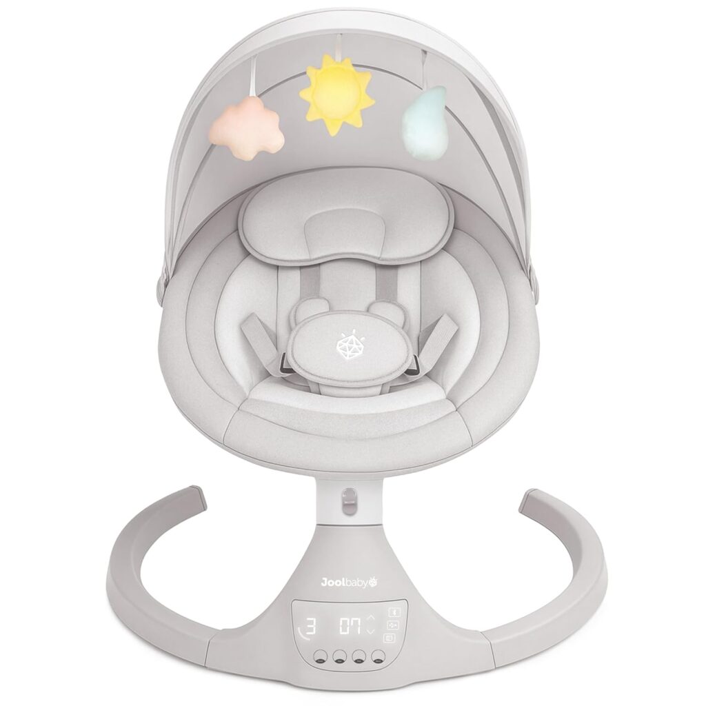 Electric Motorized Infant Swing Bluetooth Music 2026