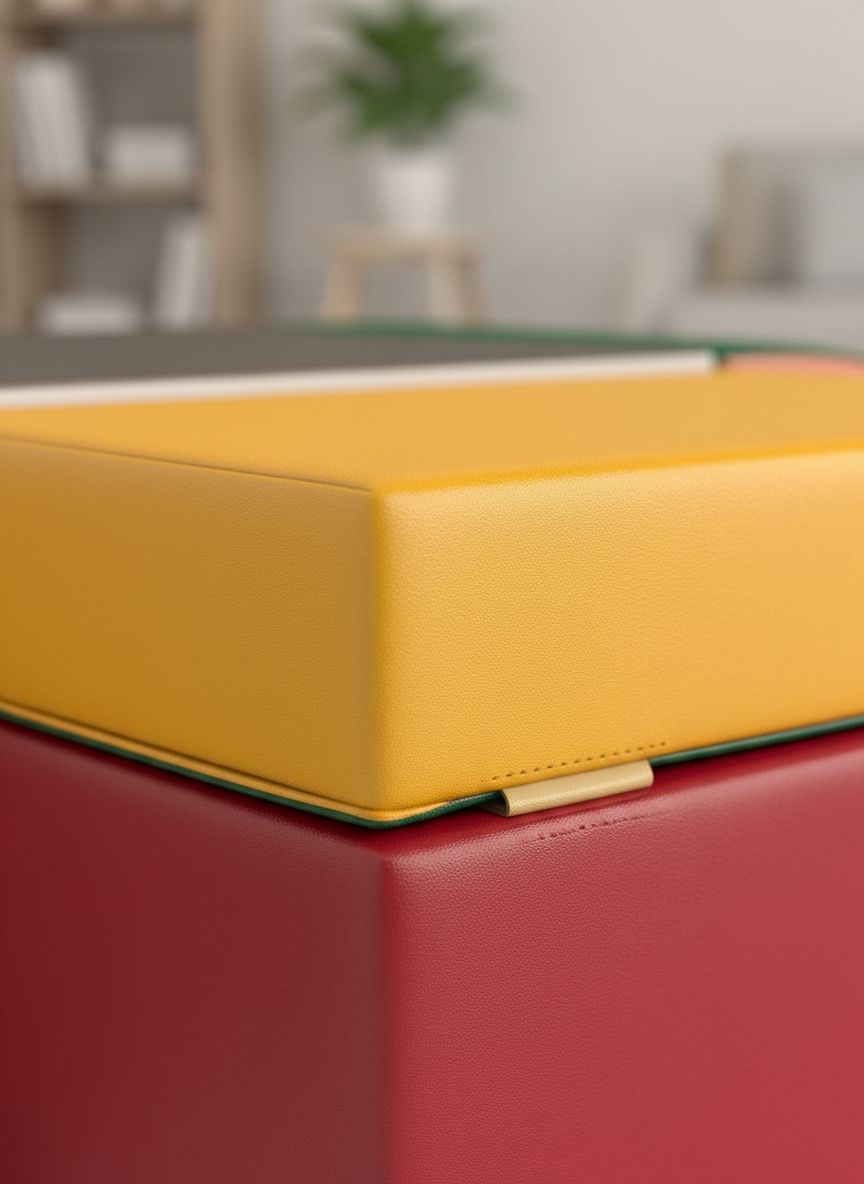 Seven soft foam climbing blocks in primary colors stacked and arranged for toddler play, featuring safe rounded edges for indoor climbing and sliding — view 4