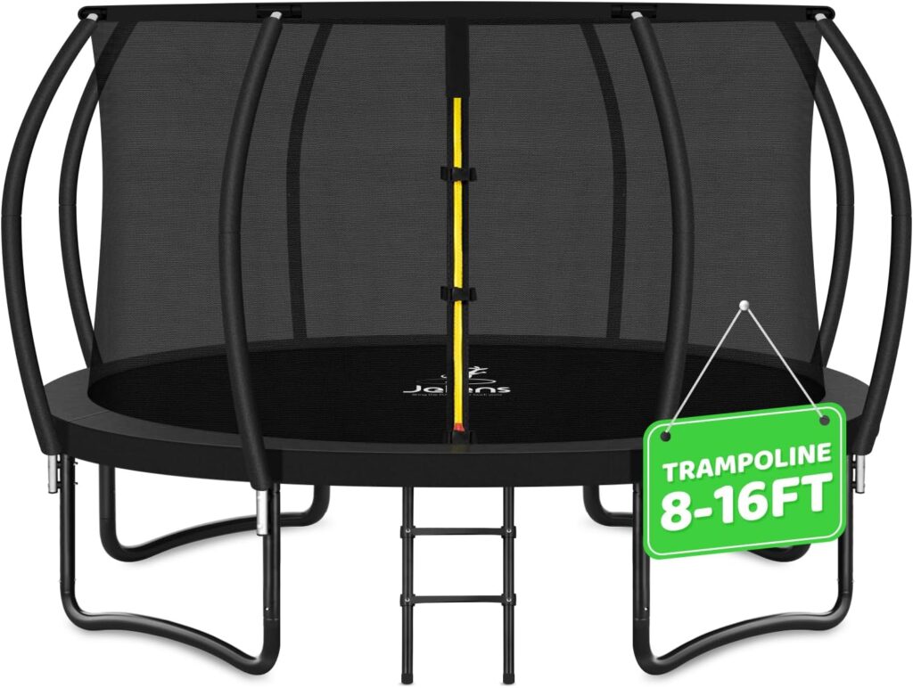 8FT Trampoline with Enclosure Net for Kids 2026